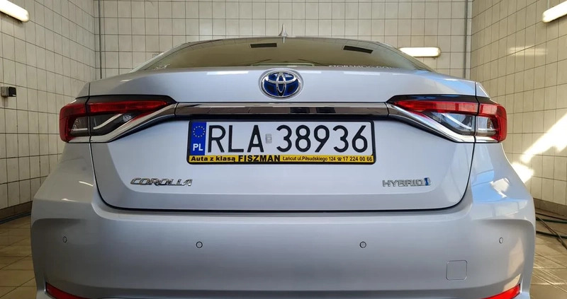 Toyota Corolla cena 85000 przebieg: 57000, rok produkcji 2019 z Kostrzyn małe 326